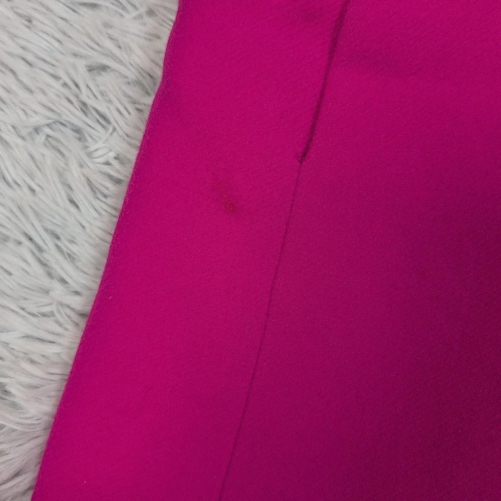 J. Crew Jacket Womens 4 Pink Wool Blend Coat Comort Preppy Button Up Pockets - Picture 14 of 16